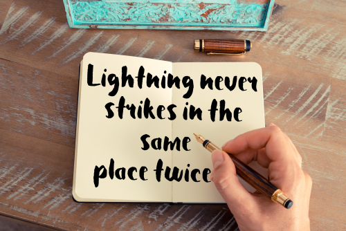 Lightning Can Strike Twice